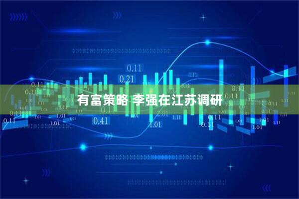 有富策略 李强在江苏调研